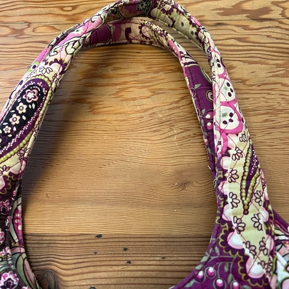 VERA BRADLEY VERY BERRY PAISLEY QUILTED EMILY SATCHEL SHOULDER BAG PURSE HANDBAG - Picture 10 of 10